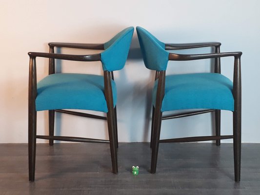 Armchairs by Kurt Olsen for Slagelse Møbelværk, 1950s, Set of 2-EYI-374718