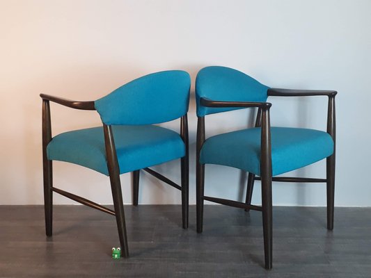 Armchairs by Kurt Olsen for Slagelse Møbelværk, 1950s, Set of 2-EYI-374718