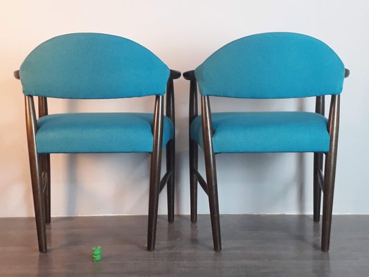 Armchairs by Kurt Olsen for Slagelse Møbelværk, 1950s, Set of 2-EYI-374718