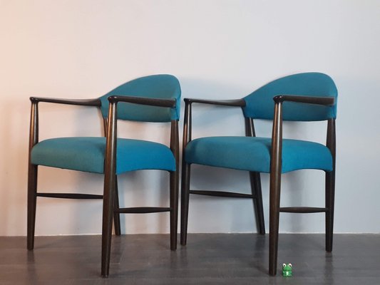 Armchairs by Kurt Olsen for Slagelse Møbelværk, 1950s, Set of 2-EYI-374718