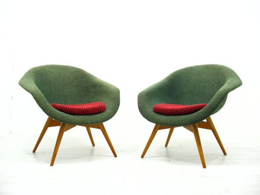 Armchairs by Miroslav Navratil for Cesky Nabytek, 1970s, Set of 2-WVA-1945983