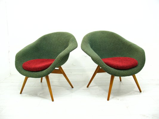 Armchairs by Miroslav Navratil for Cesky Nabytek, 1970s, Set of 2-WVA-1945983