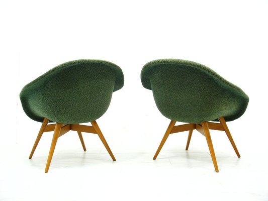 Armchairs by Miroslav Navratil for Cesky Nabytek, 1970s, Set of 2-WVA-1945983