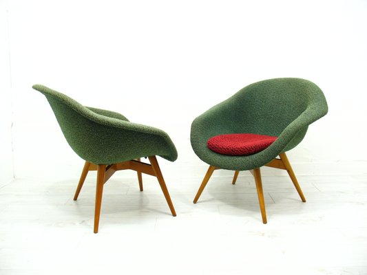 Armchairs by Miroslav Navratil for Cesky Nabytek, 1970s, Set of 2-WVA-1945983