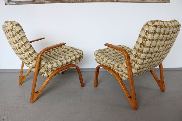 Armchairs by Paul Bode for Federholz-Gesellschaft OHG, 1950s, Set of 2-FUP-1326038