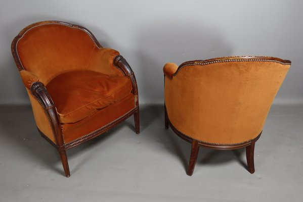 Armchairs by Paul Follot, 1920s, Set of 2-WSV-1770422