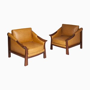 Armchairs by Pierre Chareau, Set of 2-NJJ-955151