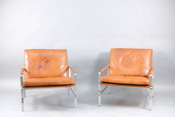 Armchairs by Preben Fabricius & Jørgen Kastholm for Kill International, 1960s, Set of 2-CIP-853496