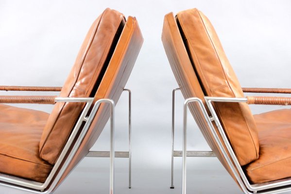 Armchairs by Preben Fabricius & Jørgen Kastholm for Kill International, 1960s, Set of 2-CIP-853496