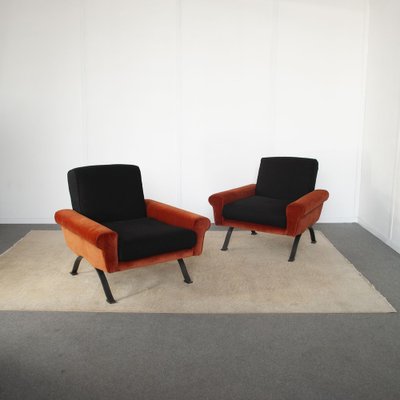 Armchairs by Sergio Saporiti for Saporiti Besnate Italia Brothers, 1960s, Set of 2-JQO-1732298