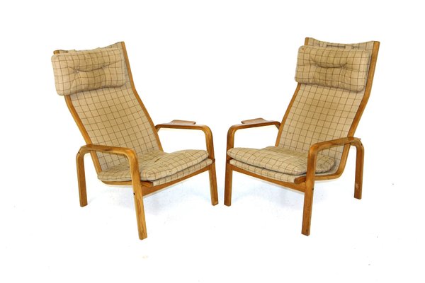 Armchairs by Yngve Ekström for Swedese, Sweden, 1960s, Set of 2-GEK-1090002