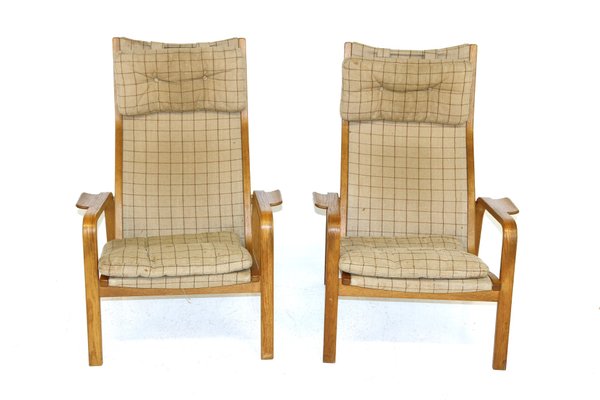 Armchairs by Yngve Ekström for Swedese, Sweden, 1960s, Set of 2-GEK-1090002