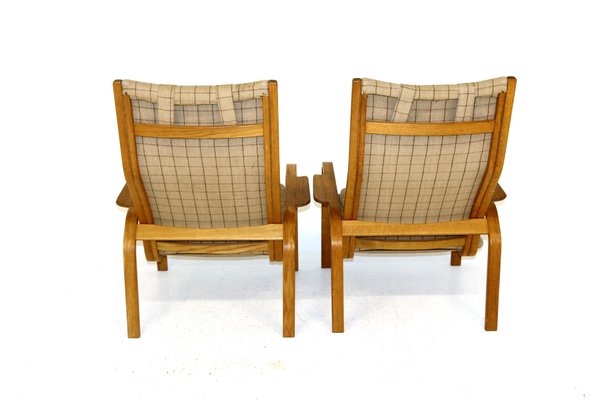 Armchairs by Yngve Ekström for Swedese, Sweden, 1960s, Set of 2-GEK-1090002