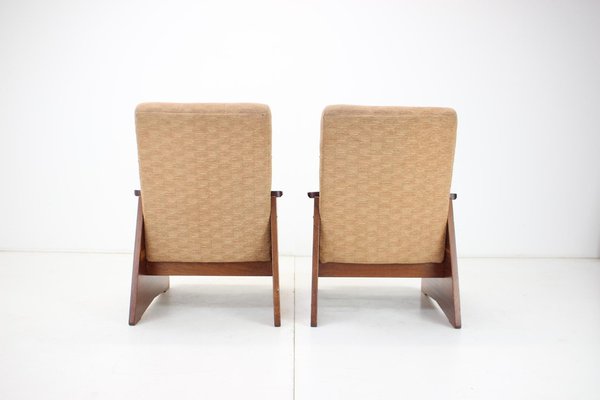 Armchairs, Czechoslovakia, 1970s, Set of 2-TZ-1418962