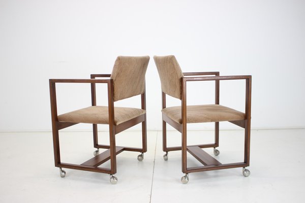 Armchairs, Czechoslovakia, 1980s, Set of 2-TZ-1431433