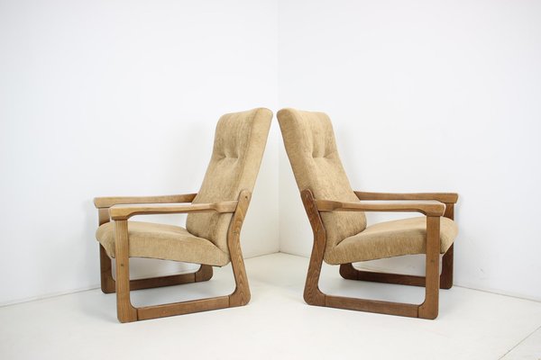 Armchairs, Czechoslovakia, 1990s, Set of 2-TZ-1185407