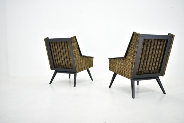 Armchairs, Former Czechoslovakia, 1950s, Set of 2-TZ-1791908