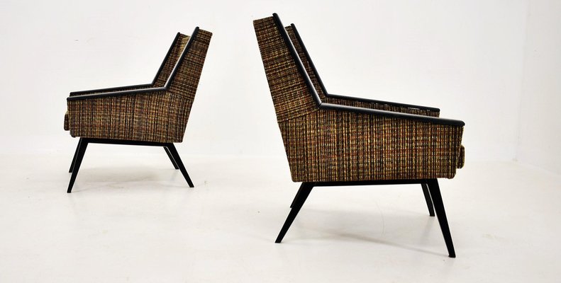 Armchairs, Former Czechoslovakia, 1950s, Set of 2-TZ-1791908