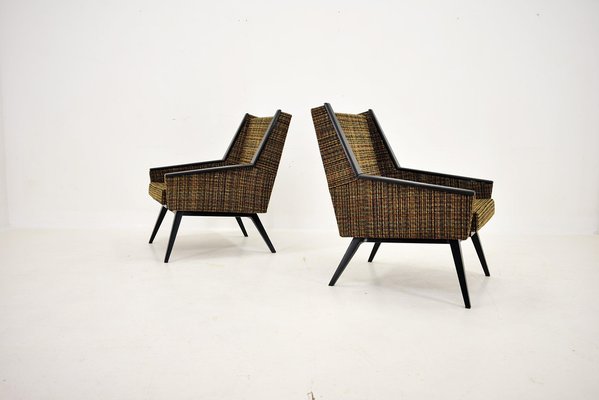 Armchairs, Former Czechoslovakia, 1950s, Set of 2-TZ-1791908