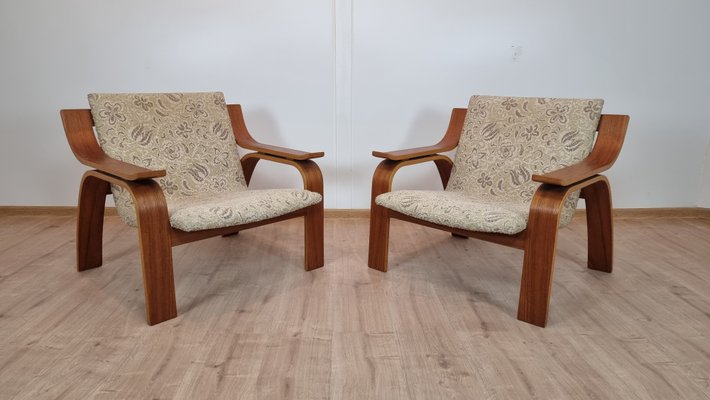 Armchairs from Drevopodnik Holesov, Set of 2-QJA-1083245