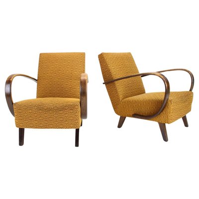 Armchairs from Jindrich Halabala, Czechoslovakia, 1950s, Set of 2-TZ-1814892