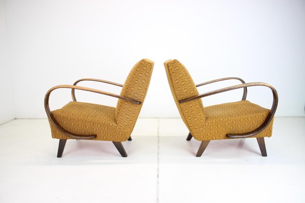 Armchairs from Jindrich Halabala, Czechoslovakia, 1950s, Set of 2-TZ-1814892