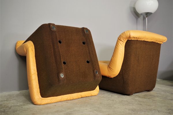 Armchairs from Lev & Lev, 1970s, Set of 4-KNM-1261242