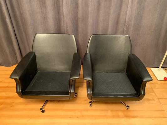 Armchairs from Möbel Mann, Germany, 1960s, Set of 2-VQM-1264242