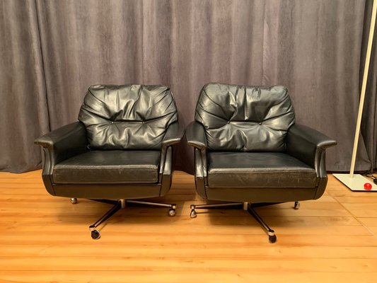 Armchairs from Möbel Mann, Germany, 1960s, Set of 2-VQM-1264242