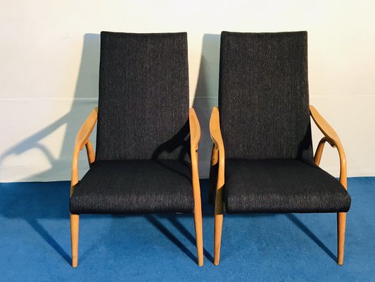 Armchairs from TON, 1960s, Set of 2-JXK-1160463