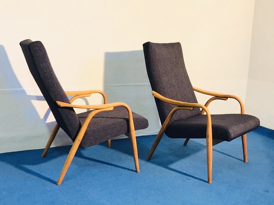 Armchairs from TON, 1960s, Set of 2-JXK-1160463