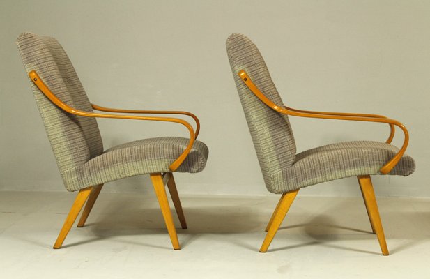 Armchairs from Ton, 1960s, Set of 2-CW-1757039