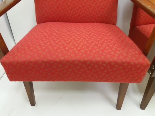 Armchairs from Ton, 1960s, Set of 2-TZ-920249