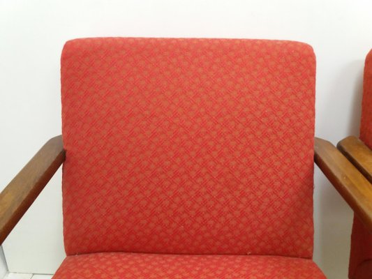 Armchairs from Ton, 1960s, Set of 2-TZ-920249