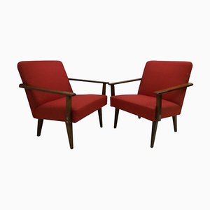 Armchairs from Ton, 1960s, Set of 2-TZ-920249