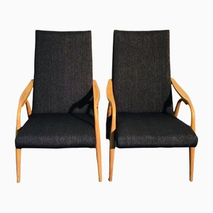 Armchairs from TON, 1960s, Set of 2-JXK-1160463