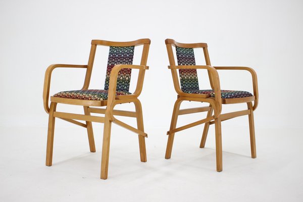 Armchairs from TON, Czechoslovakia, 1970s, Set of 2-TZ-1175501