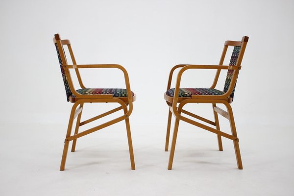 Armchairs from TON, Czechoslovakia, 1970s, Set of 2-TZ-1175501