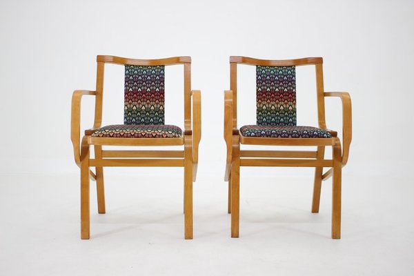 Armchairs from TON, Czechoslovakia, 1970s, Set of 2-TZ-1175501