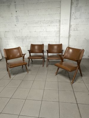 Armchairs from Vera, Italy, 1960s, Set of 4-JHL-1723982