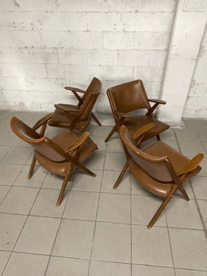 Armchairs from Vera, Italy, 1960s, Set of 4-JHL-1723982