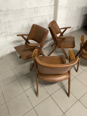 Armchairs from Vera, Italy, 1960s, Set of 4-JHL-1723982