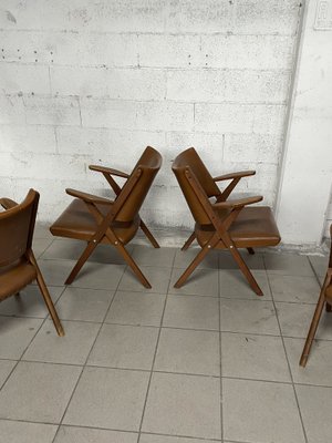 Armchairs from Vera, Italy, 1960s, Set of 4-JHL-1723982