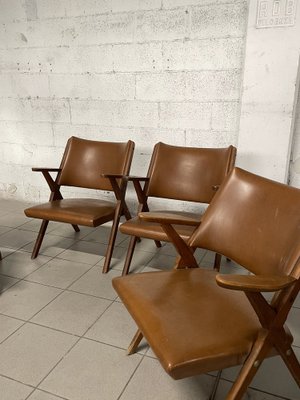 Armchairs from Vera, Italy, 1960s, Set of 4-JHL-1723982