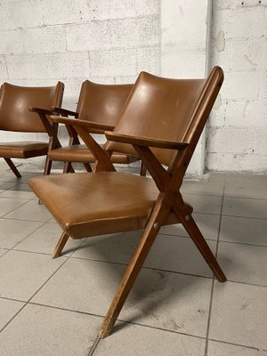 Armchairs from Vera, Italy, 1960s, Set of 4-JHL-1723982