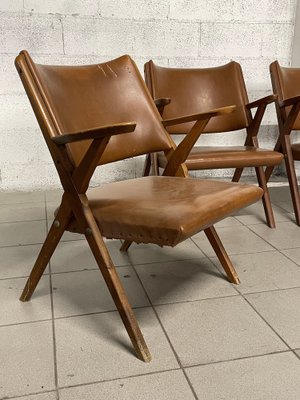 Armchairs from Vera, Italy, 1960s, Set of 4-JHL-1723982