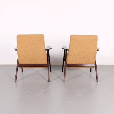 Armchairs in Oak, Set of 2-JUN-997026