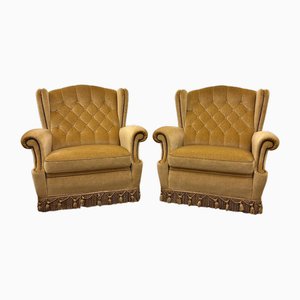 Armchairs on Wheels, 1970s, Set of 2-SZM-1768266