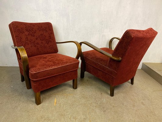 Armchairs with Armrests, Set of 2-GPQ-1782291