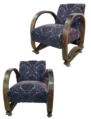 Art Decco Armchairs, Set of 2-TCS-1773584